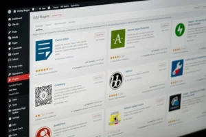 WordPress CMS dashboard (Photo Credit: Unsplash)