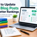 How to update old blog posts for better rankings with content refresh and SEO optimization